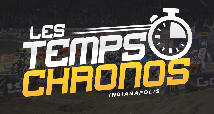 SX Indianapolis : les temps chronos