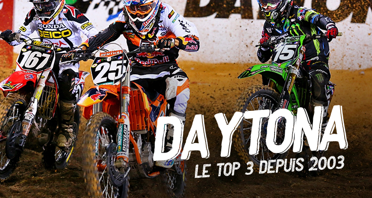SX Daytona : le podium depuis 2003
