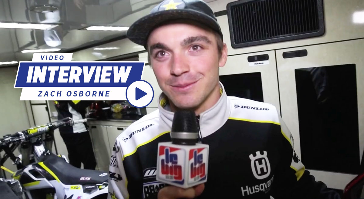 Zach Osborne : « question suivante »