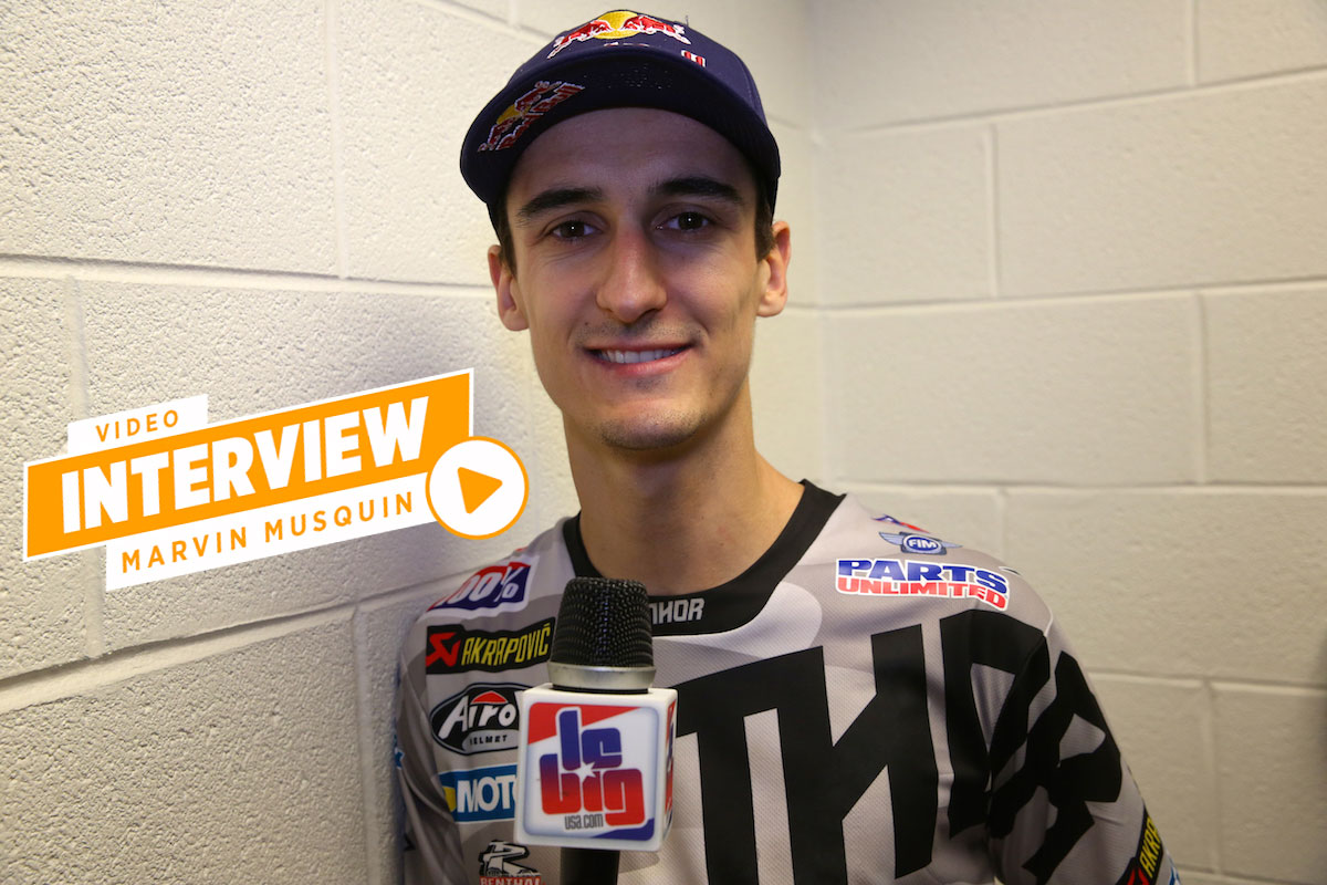 Marvin Musquin : « content et déçu »