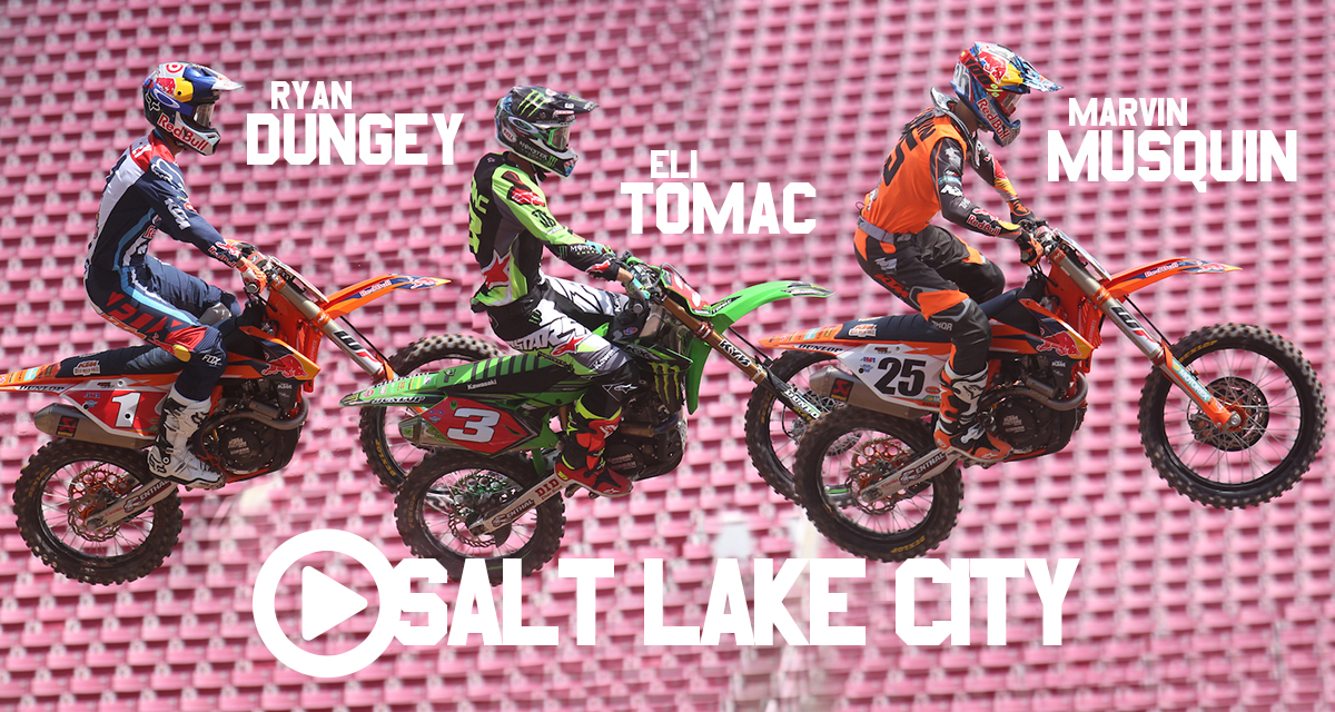 Dungey, Tomac, Musquin en action...