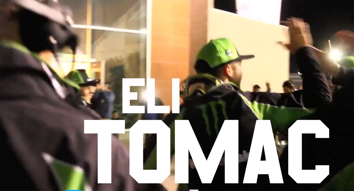 Les fans de Tomac à Salt Lake
