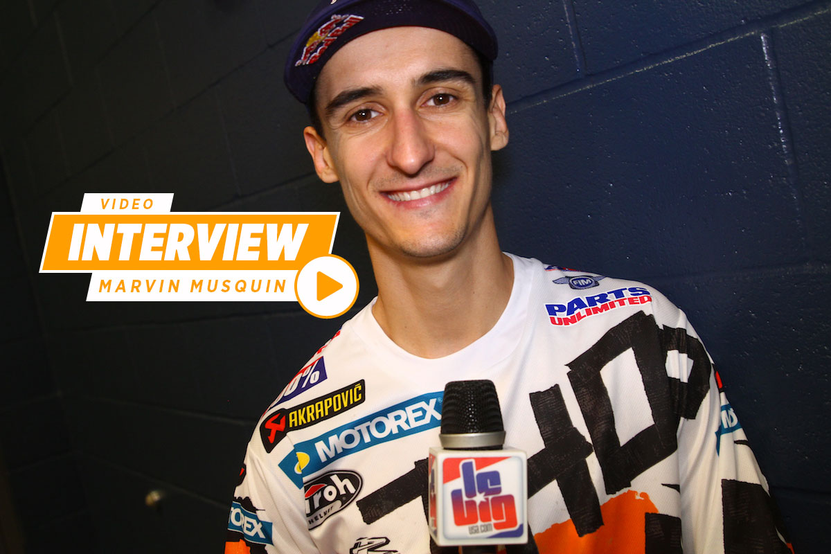 Marvin Musquin : « enfin la 2ème ! »