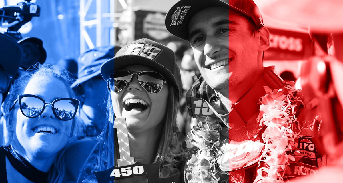 Le podium de Marvin à Glen Helen