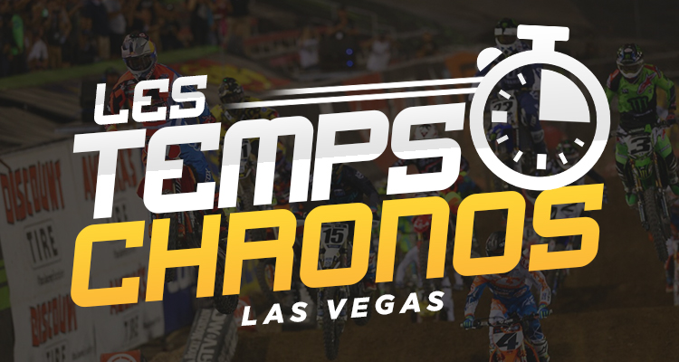 Les temps chronos du SX de Las Vegas
