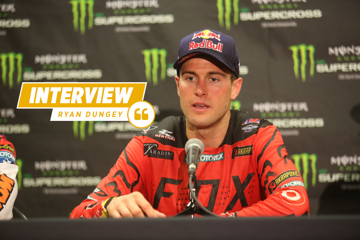 Ryan Dungey : « il ne fallait pas tomber »