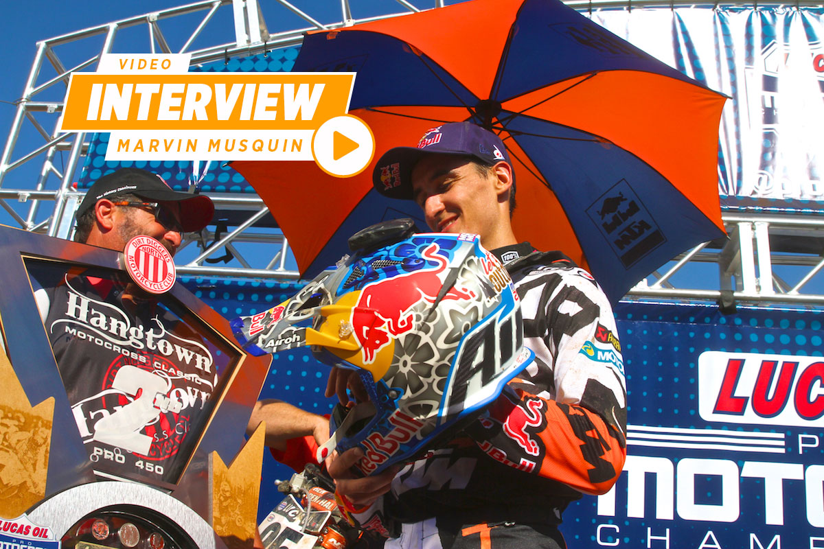 Marvin Musquin : « ça commence bien »