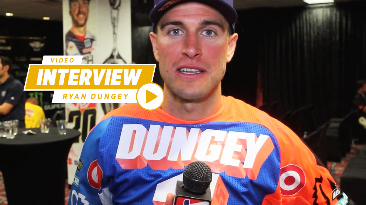Ryan Dungey : « c'est irréel »