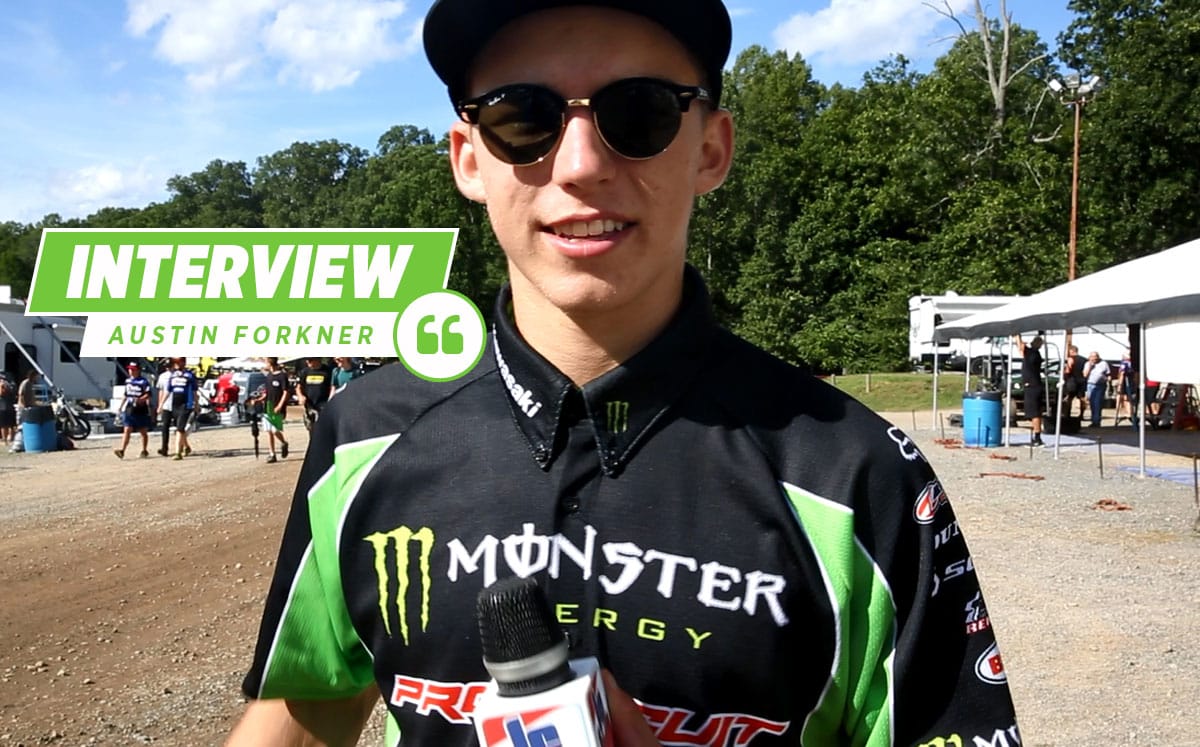 Austin Forkner : « enfin sur les bons rails »