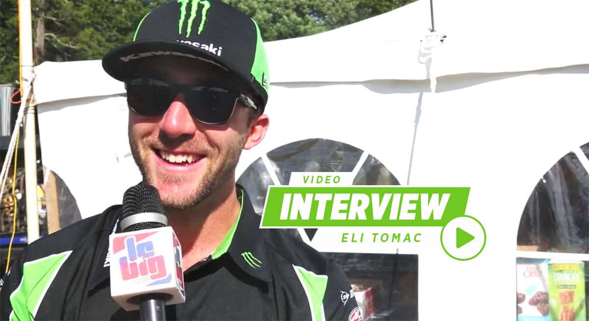 Eli Tomac : « de retour sur le podium »