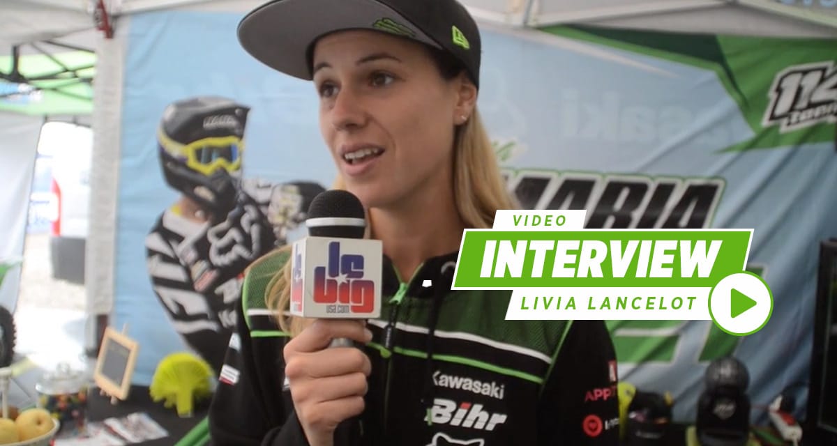 Livia Lancelot : « je n'arrête pas la moto »