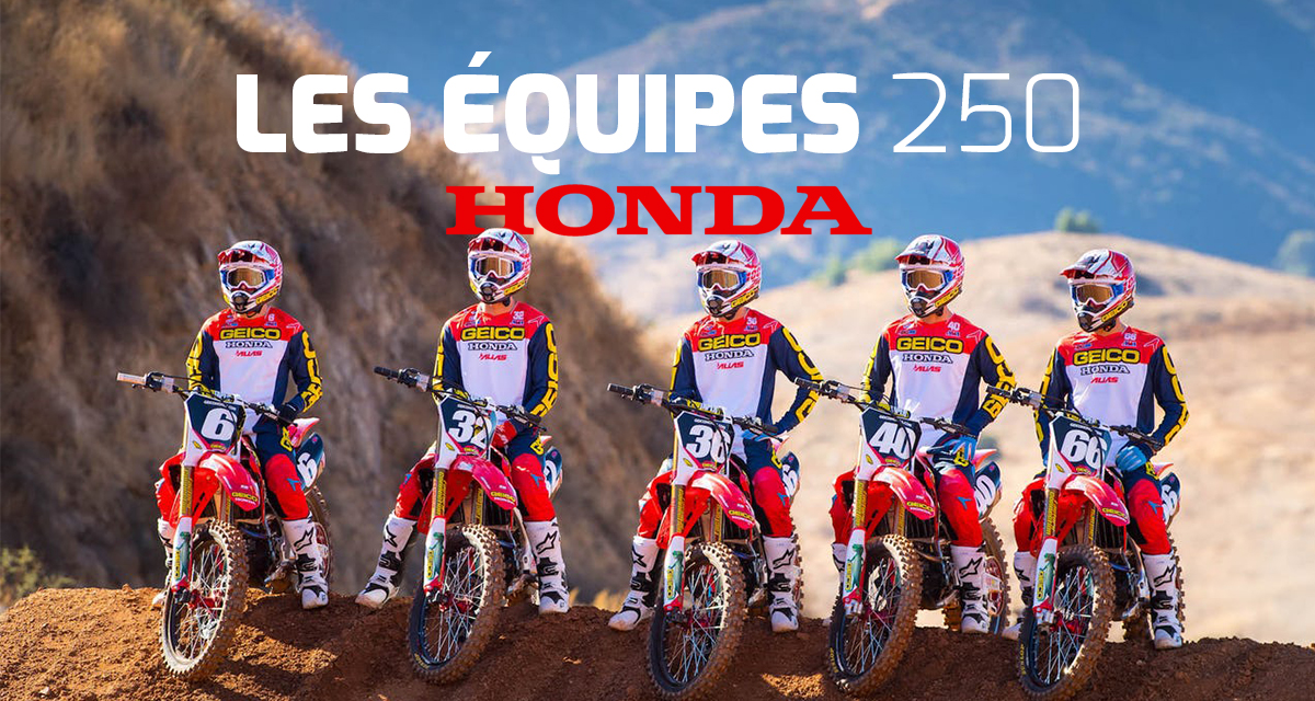 SX US 2018 : l'équipe Honda 250F