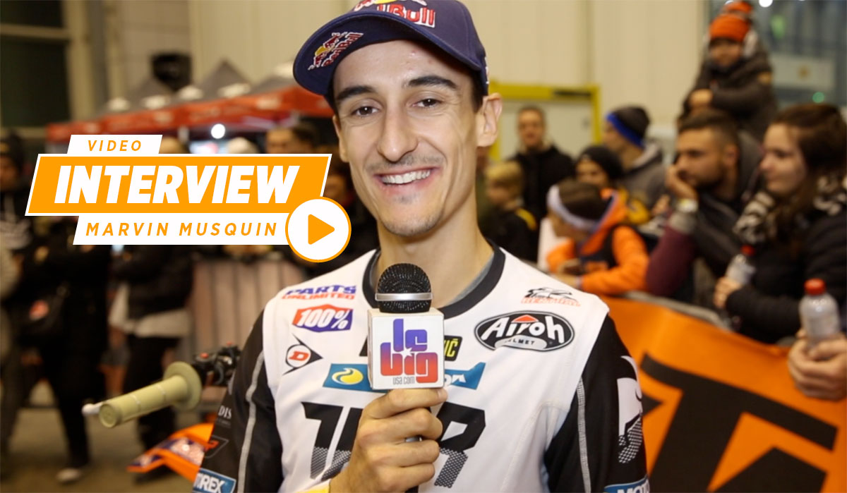 Marvin Musquin : « merci à tous mes fans »