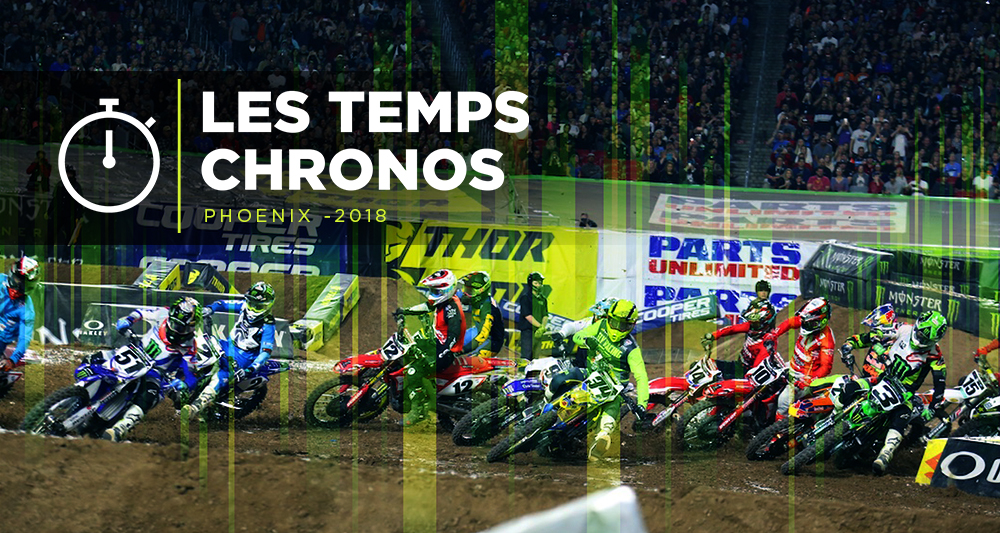 Les temps chronos du SX de Phoenix