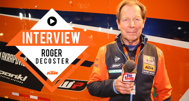 Roger DeCoster : « je suis fier »