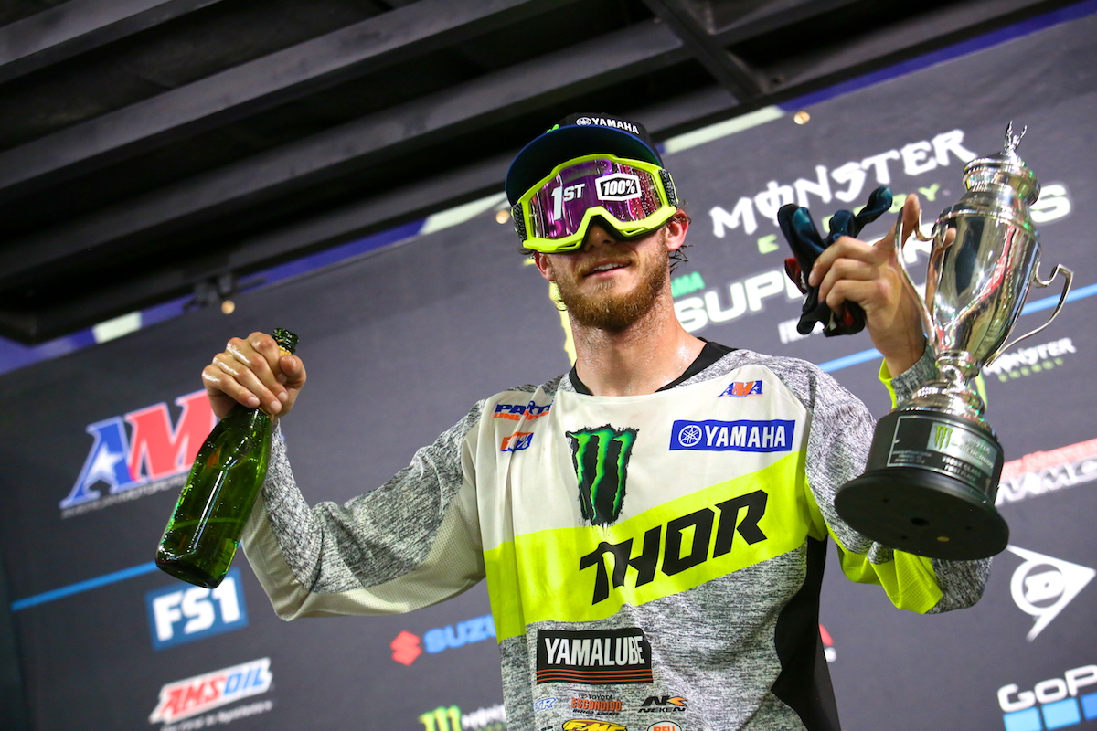 Aaron Plessinger sur la bonne vague