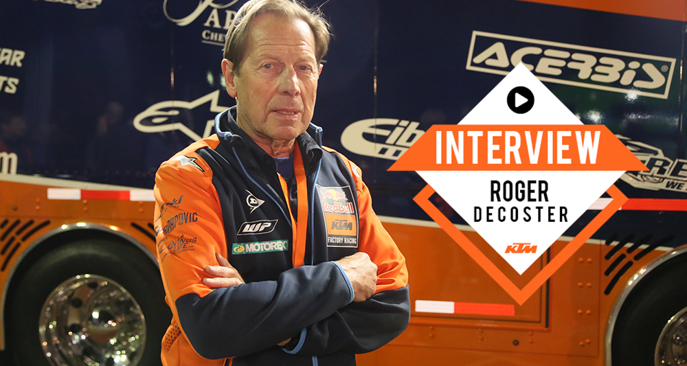 Roger DeCoster : « c'est beaucoup mieux »