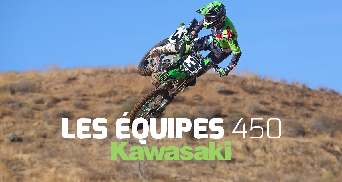 SX US 2018 : l'équipe Kawasaki 450F