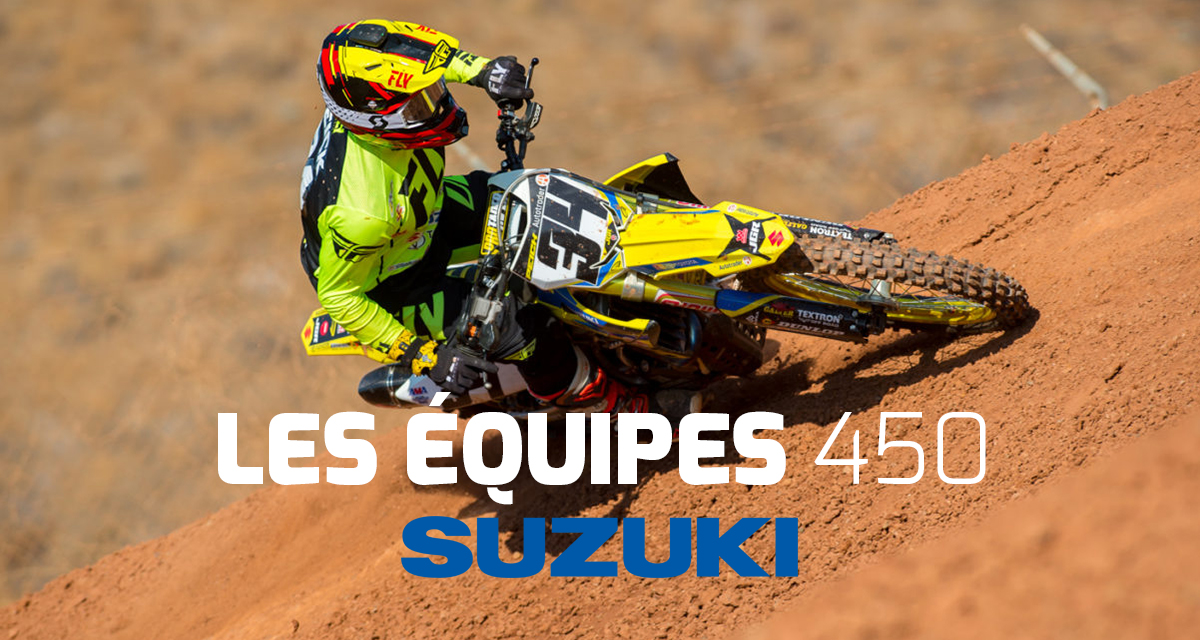 SX US 2018 : l’équipe Suzuki 450F
