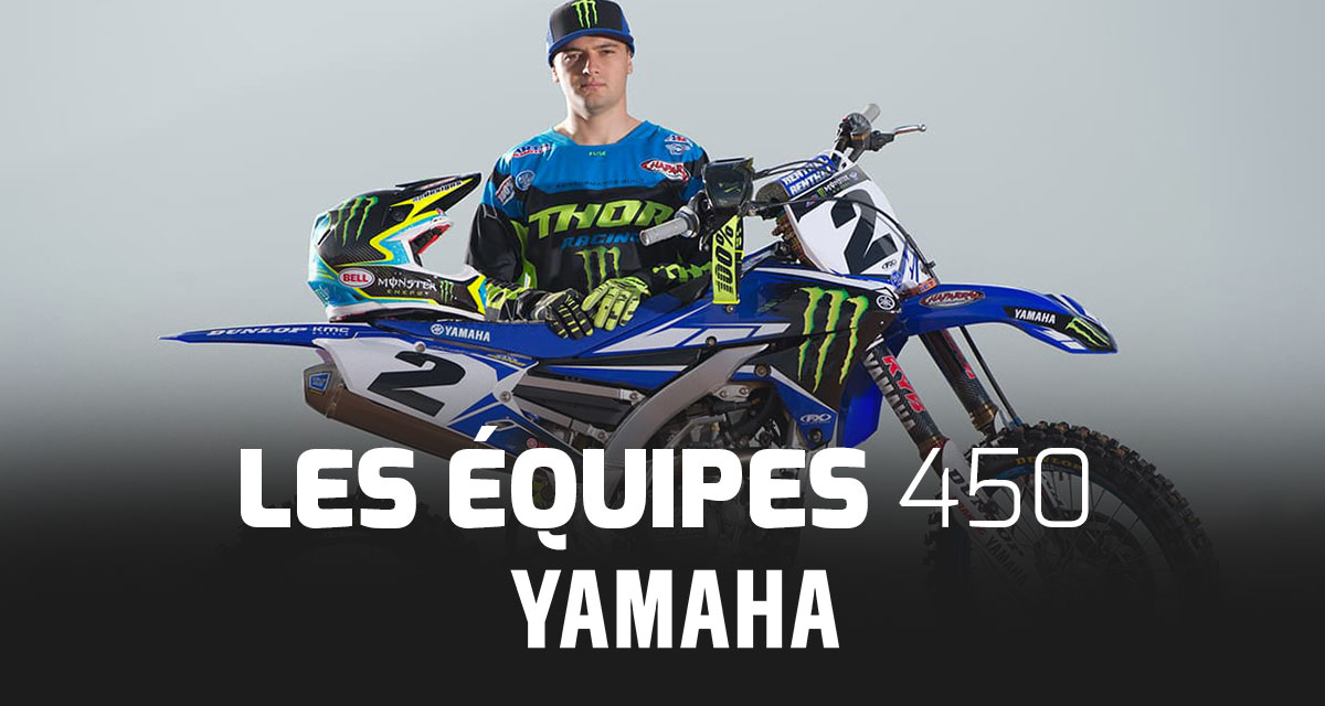 SX US 2018 : l'équipe Yamaha 450F