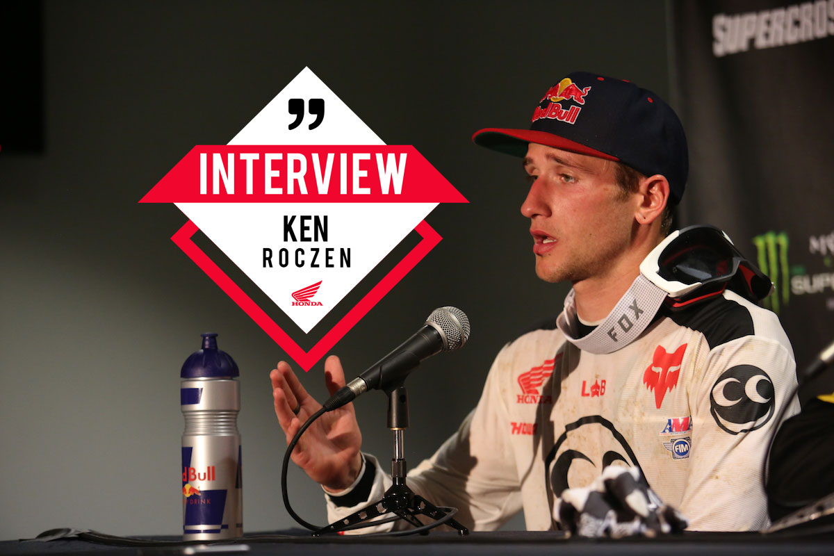 Ken Roczen : « content mais frustré aussi »