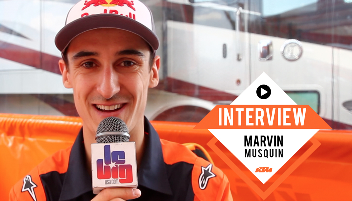 Marvin Musquin : « content d'être en Floride »