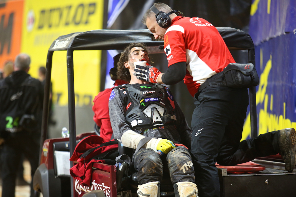 Fracture du bras pour Dylan Ferrandis
