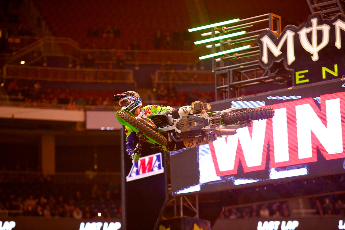Eli Tomac en roue libre