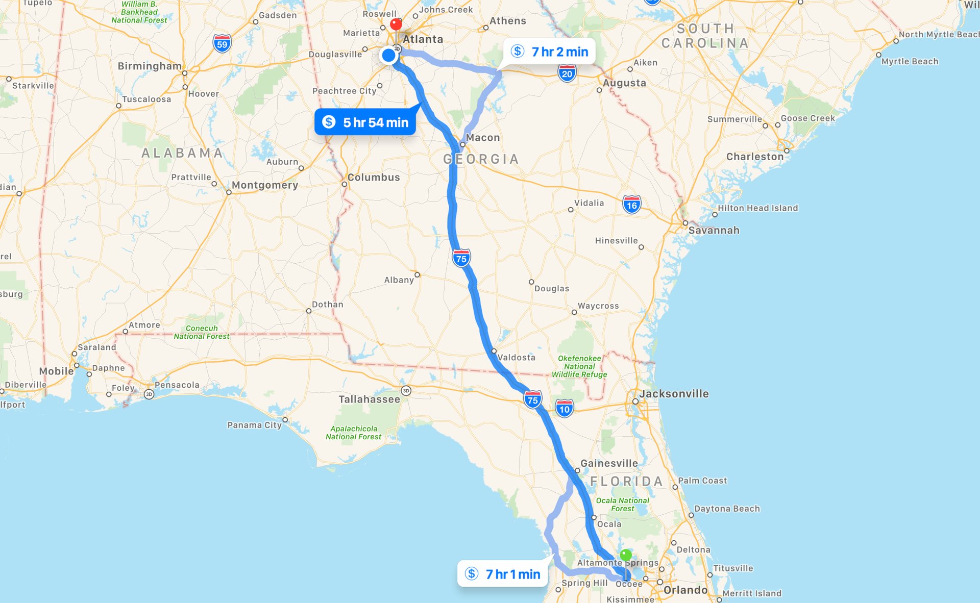 En route vers le SX d'Atlanta