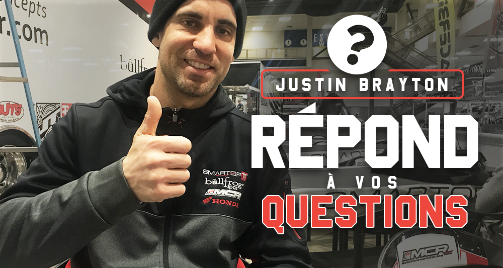 Justin Brayton répond à vos questions