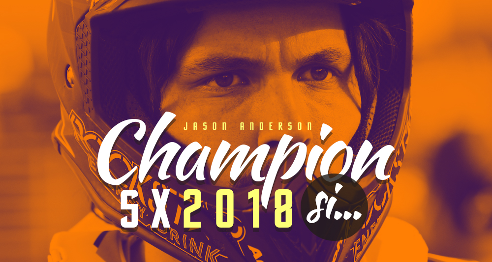 Jason, Champion SX US 2018 si...