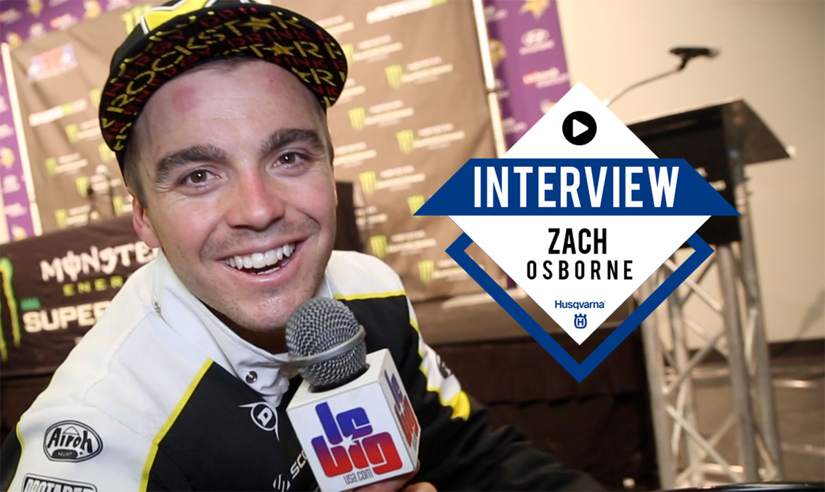 Zach Osborne : « j'ai roulé comme un âne »