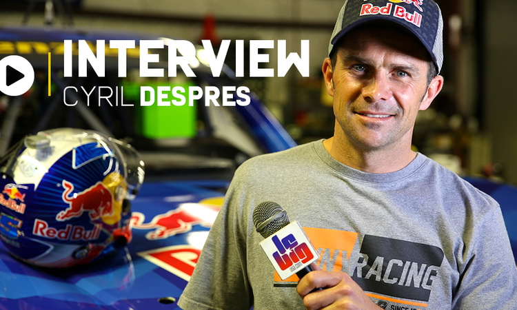 Cyril Desprès prêt pour la Baja 500