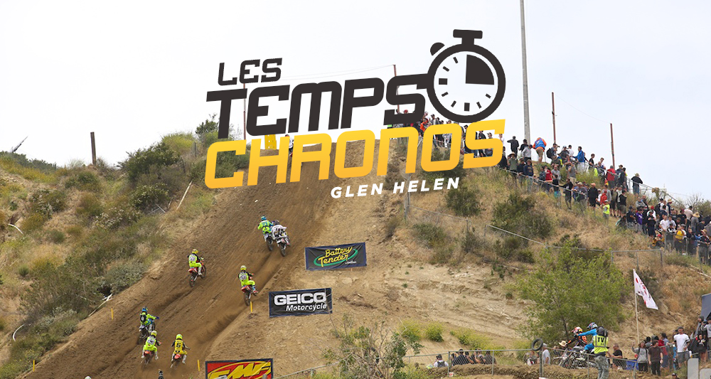 Les temps chronos de Glen Helen