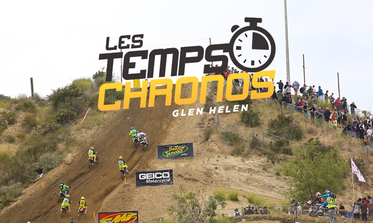 Les temps chronos de Glen Helen
