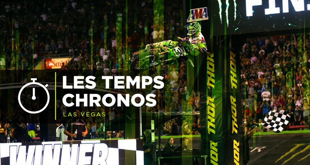 Temps chronos du SX de Las Vegas