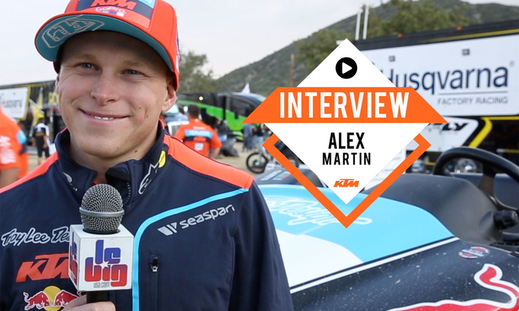 Alex Martin : « la saison commence à peine »