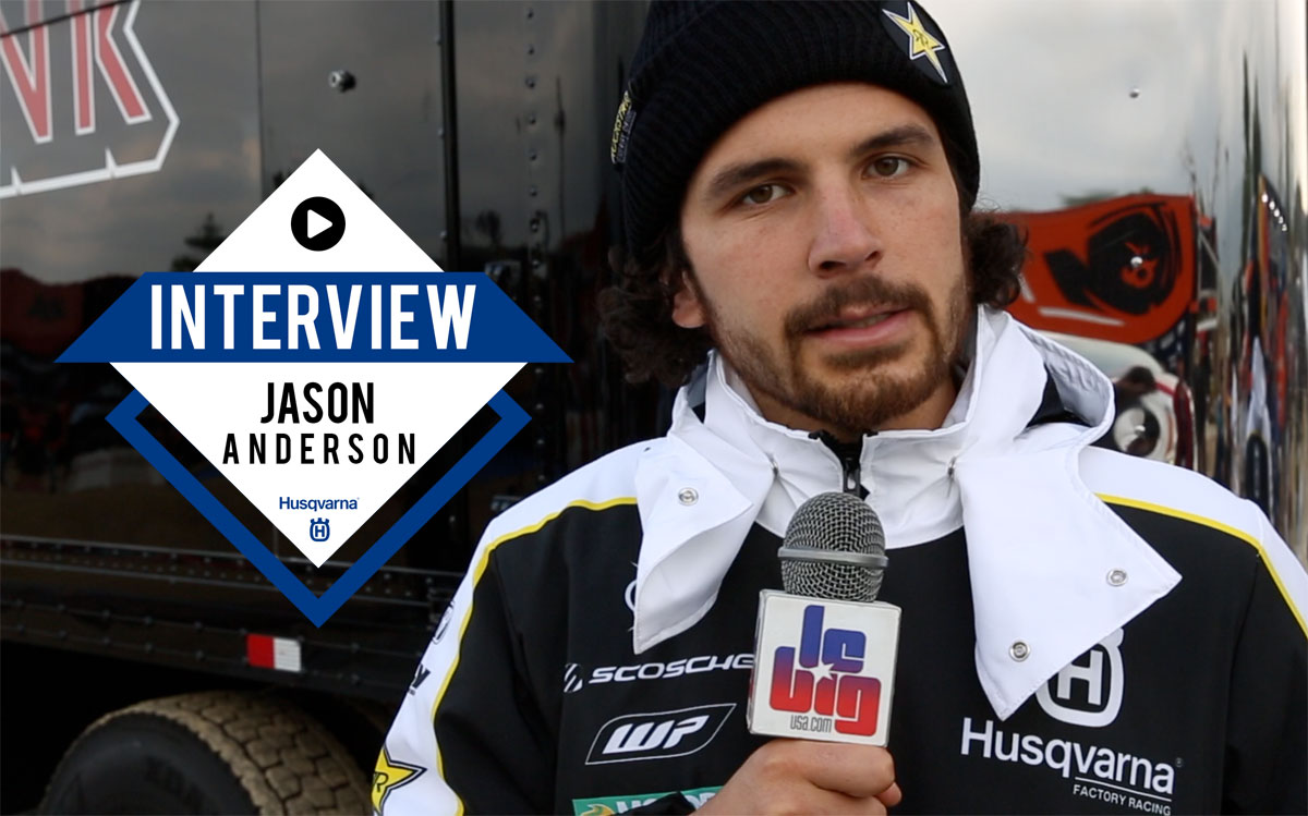 Jason Anderson : « je vais m'améliorer »