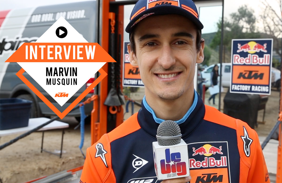Marvin Musquin : « ce n'est pas assez »
