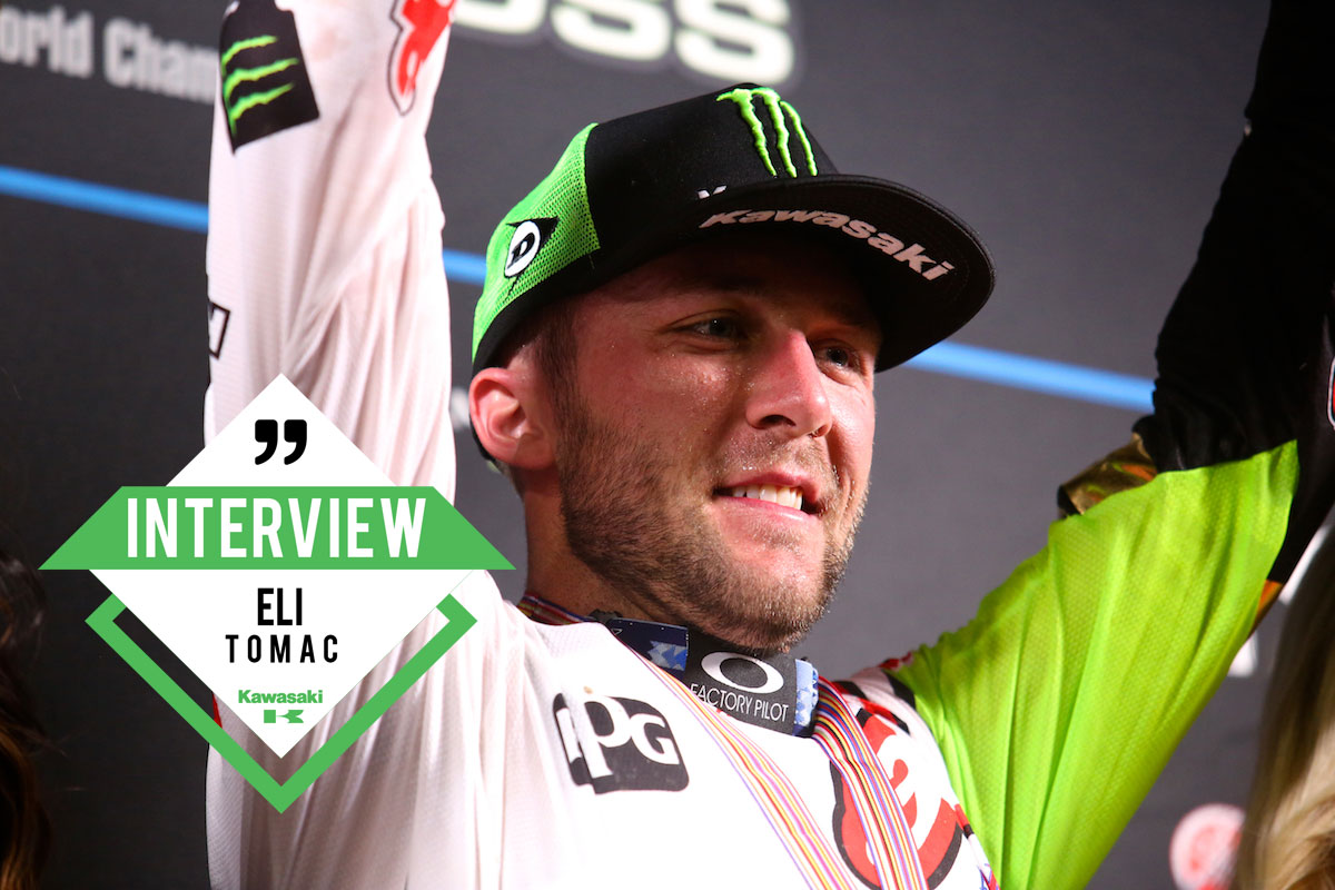 Eli Tomac : « place à l'outdoor »
