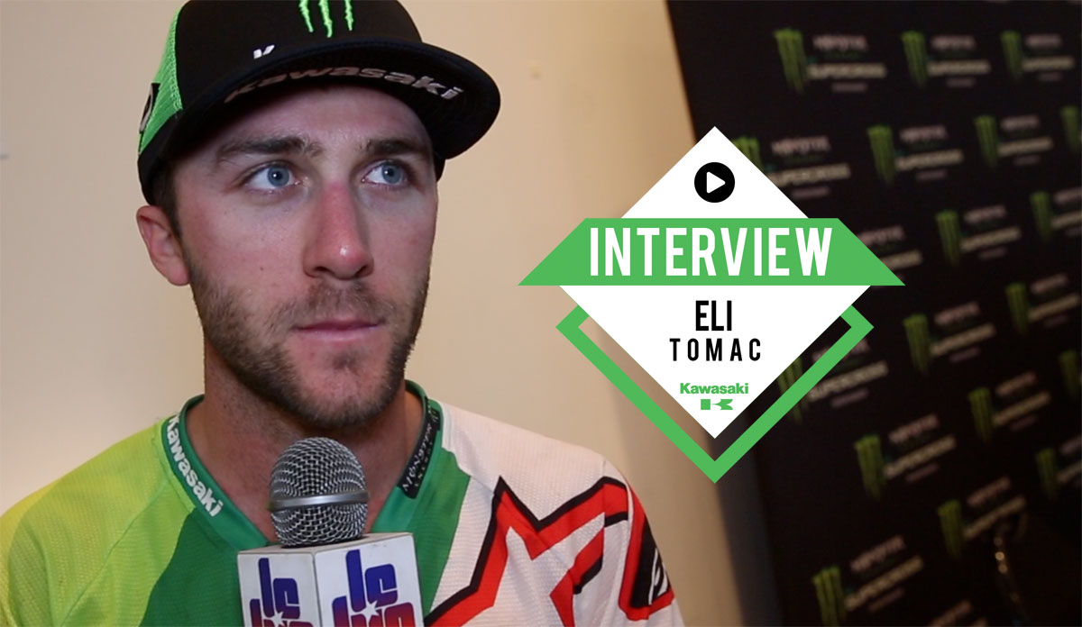 Eli Tomac : « comme un air de déjà vu »