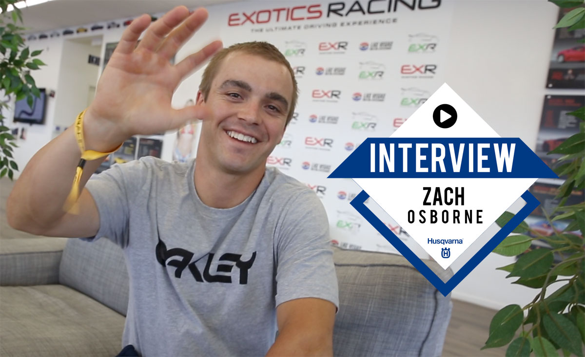 Zach Osborne : « je suis heureux »