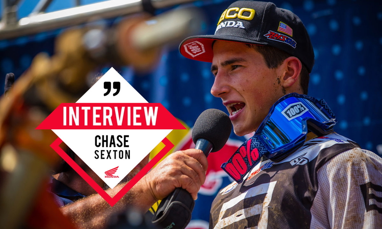 Chase Sexton : « une belle surprise »