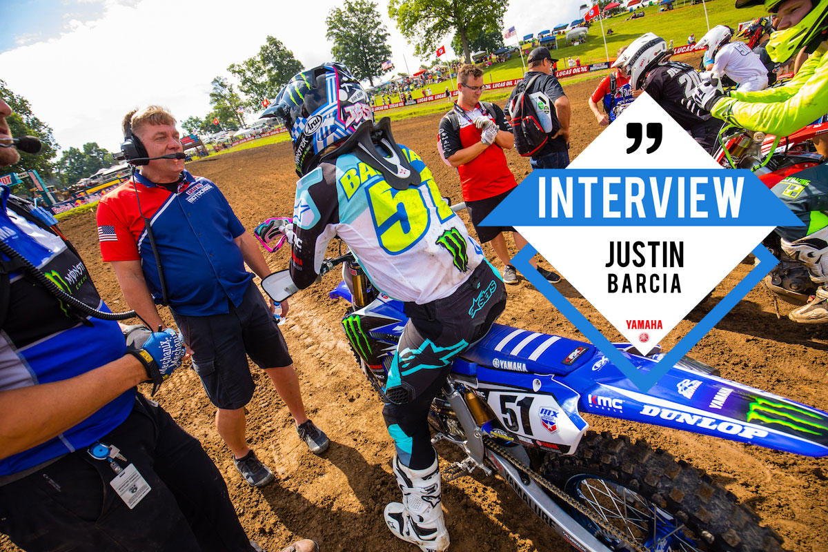 Justin Barcia : « je progresse »