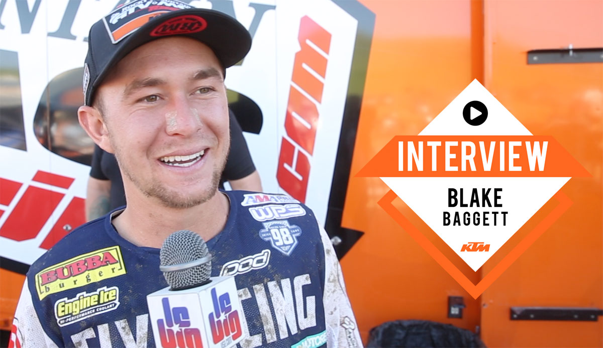 Blake Baggett : « sur le bateau de Roczen »