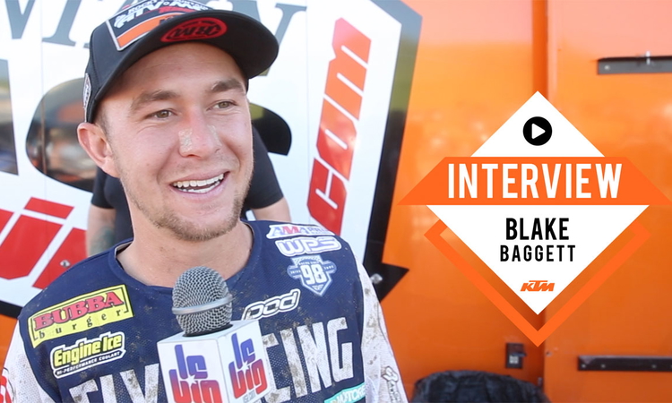 Blake Baggett : « sur le bateau de Roczen »