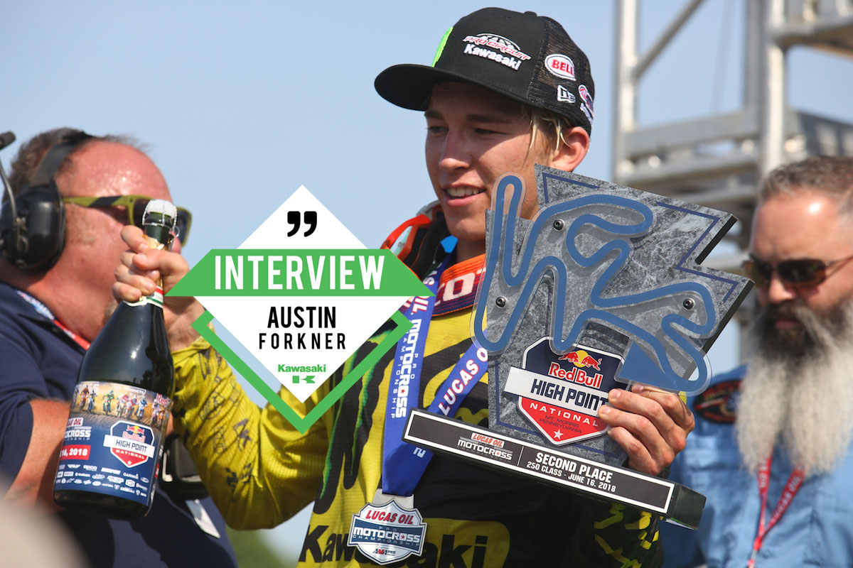 Austin Forkner : « je ne lâche pas l'affaire »