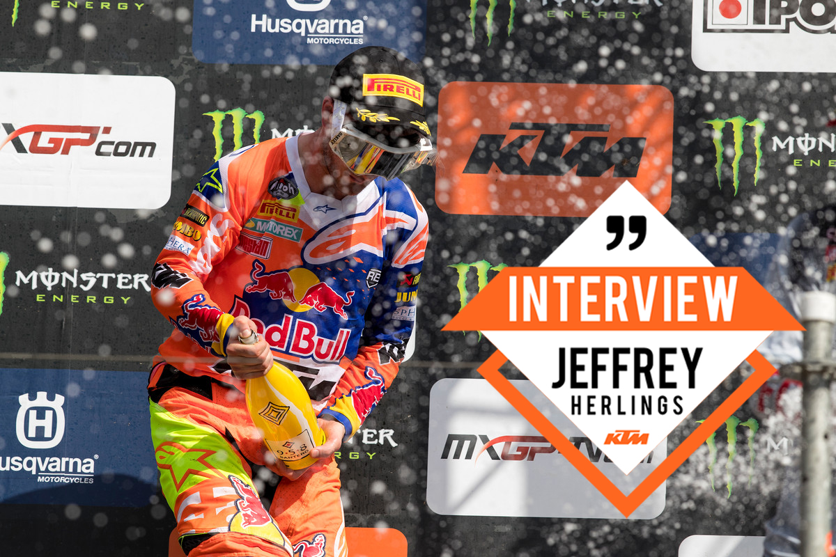 Jeffrey Herlings : « une piste très spéciale »