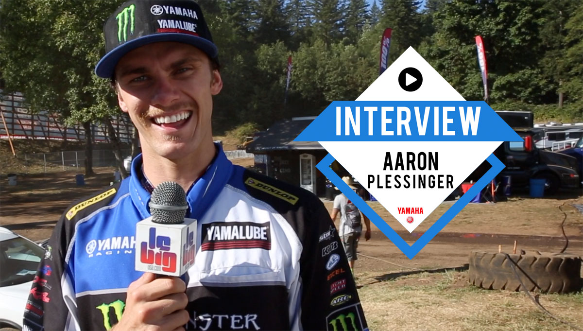 Aaron Plessinger : « j'ai eu de la chance »