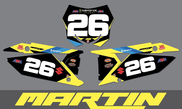 Alex Martin chez Suzuki JGR